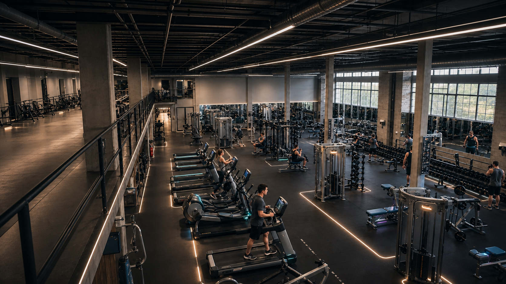 GymTap connected gym demonstration