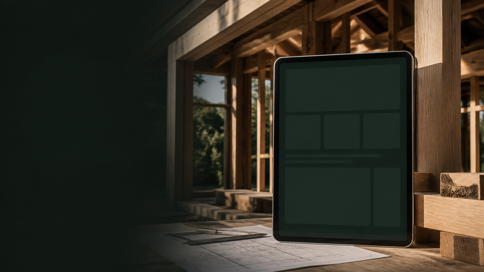 Builder Project Hub in a custom residential project